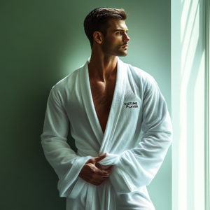 Man Bath robe