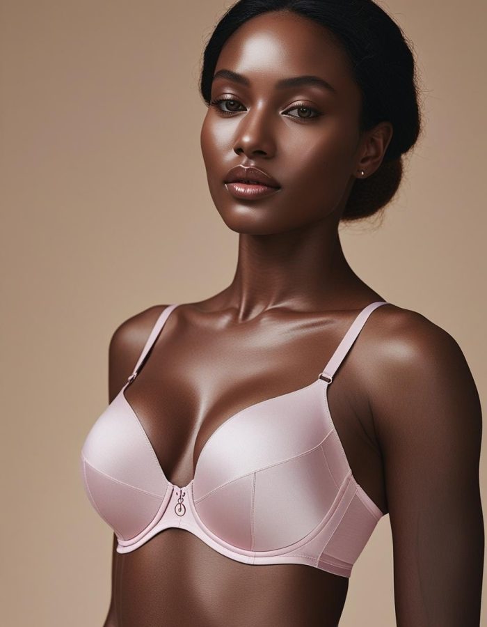 Player Satin Pink Bras