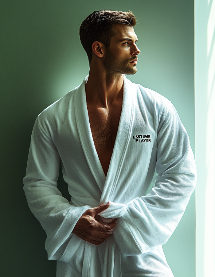 Man Bath robe